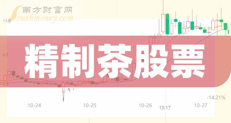 >2023第三季度：精制茶板块股票营收排行榜一览