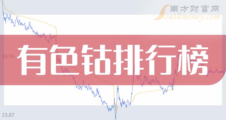 有色钴上市公司排行榜，2023年第三季度每股收益前十名