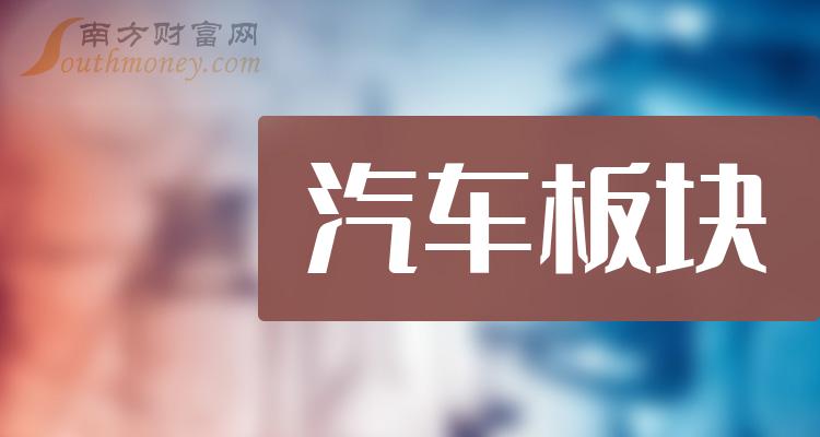 2023年第三季度汽车板块概念上市公司每股收益排行榜前十名单一览