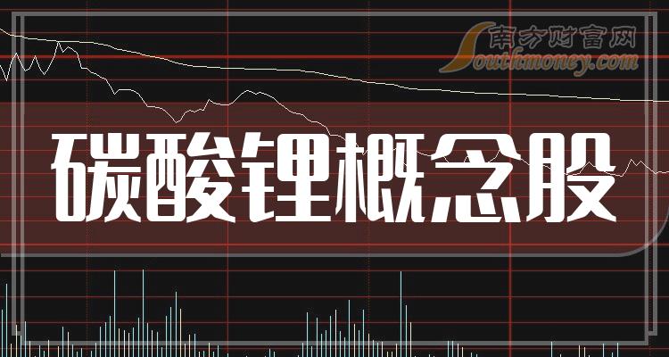 >碳酸锂概念股汇总整理!碳酸锂概念股一览（11/24）