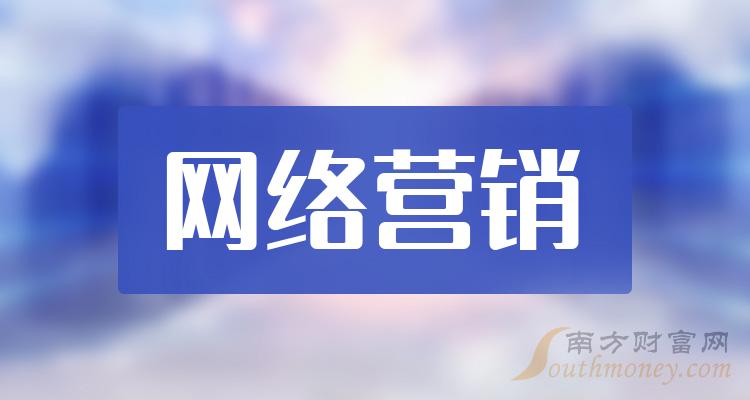 >A股网络营销概念上市公司股票整理（11/24）