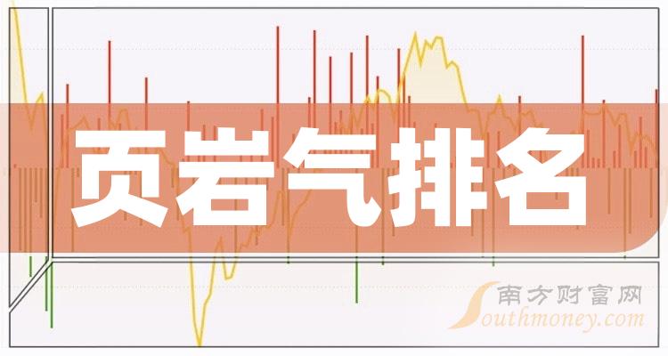 页岩气企业排名前十名_2023年第三季度营收10大排行榜