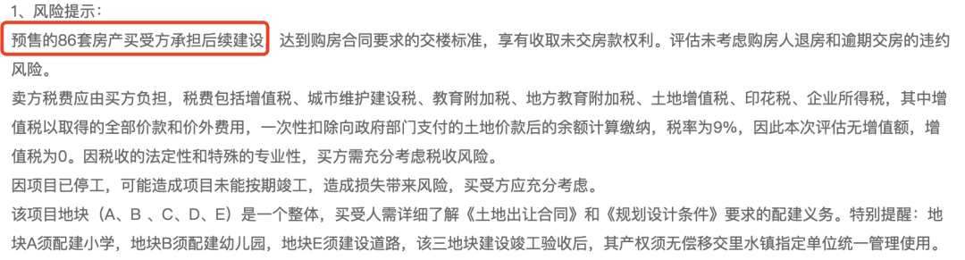 复工半年再停工，房产被拍卖，现场荒草丛生，发生了什么？