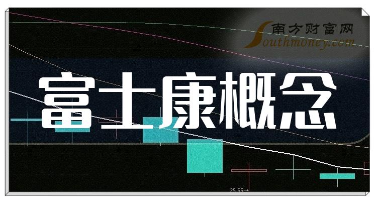 富士康概念龙头股有哪些，富士康概念股票股价一览（2023/12/1）