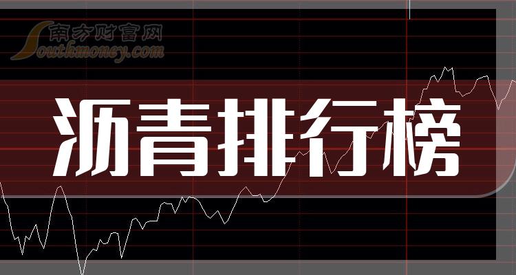 >十大沥青排行榜-2023第三季度相关股票每股收益前十名