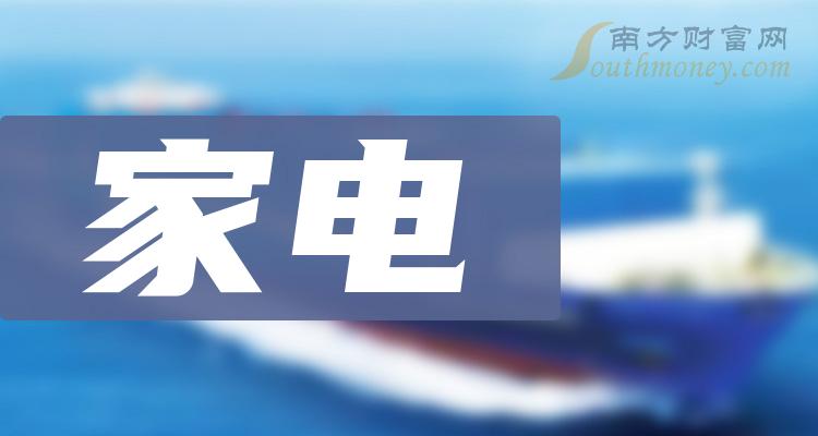 家电上市公司龙头名单-家电是哪几只？（2023/12/7）