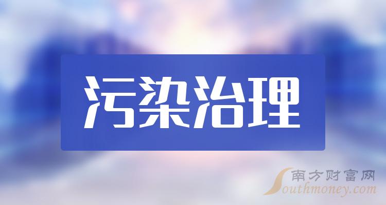 >2023年污染治理概念股，相关上市公司名单收好啦！（12月8日）