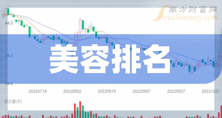 >美容排名靠前的相关公司有哪些？（2023年12月8日成交量榜）