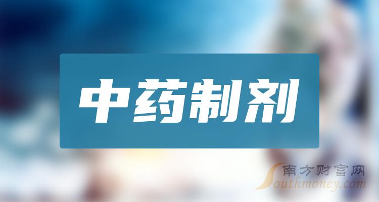 >中药制剂板块股票市盈率前15强有哪些？（2023年12月12日）