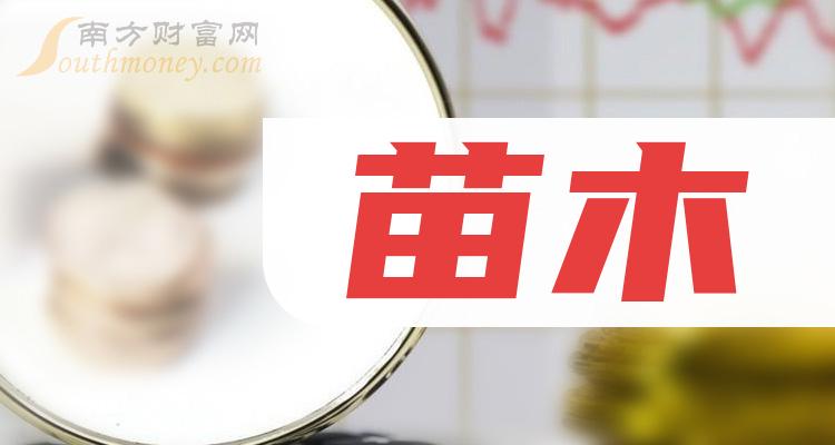 2023年第三季度苗木股票每股收益榜，绿茵生态0.08元！