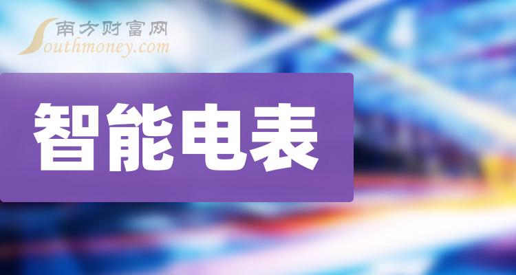 >12月13日：智能电表概念股市盈率排行榜来了！