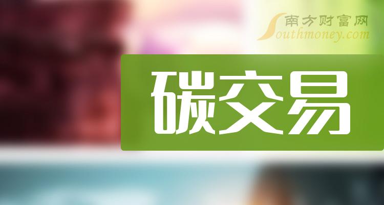 7只优质碳交易概念股票龙头，值得收藏！（2023/12/13）