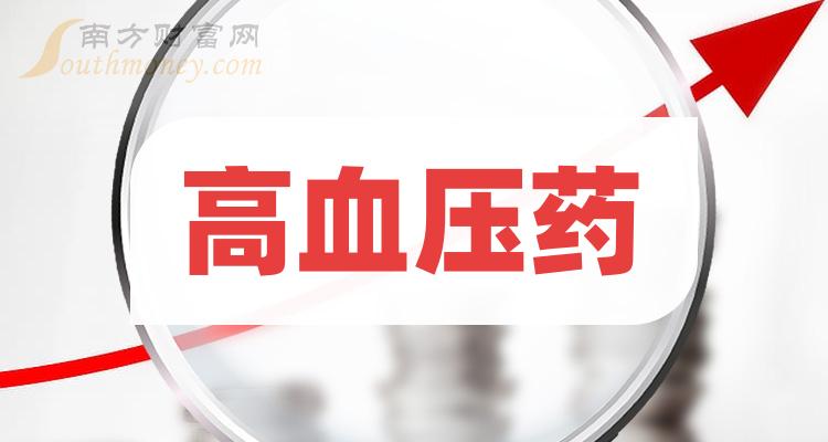 >2023年高血压药行业上市公司名录，记得收藏！（12月14日）