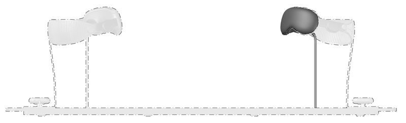 单根金属支架，新文件披露苹果线下门店如何展示Vision Pro头显