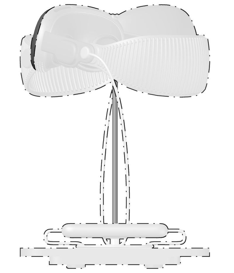 单根金属支架，新文件披露苹果线下门店如何展示Vision Pro头显