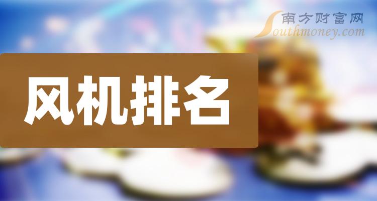 >风机上市公司十强（12月15日股票市盈率的排名）