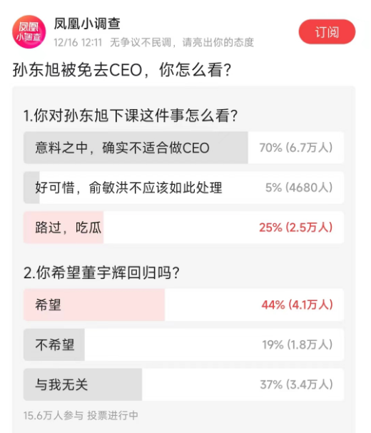 东方甄选CEO孙东旭被免职引发热议，“孙董矛盾”积蓄已久？