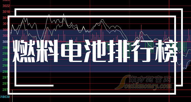 >燃料电池十大排名_12月19日概念股市盈率排行榜