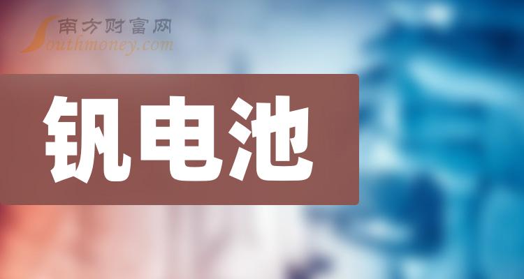 A股钒电池概念股龙头，带你了解！（2023/12/19）