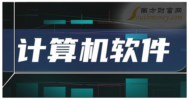 2023年计算机软件概念相关上市公司，整理好了请查收！（12月18日）