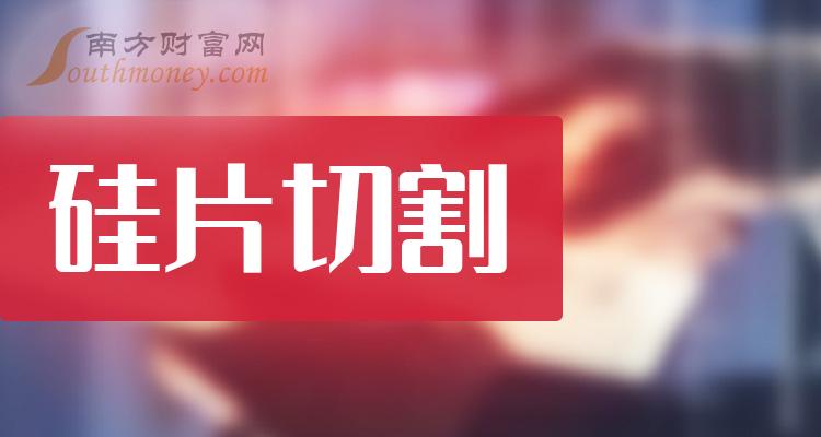 2023年第三季度硅片切割概念上市公司营收前10名单