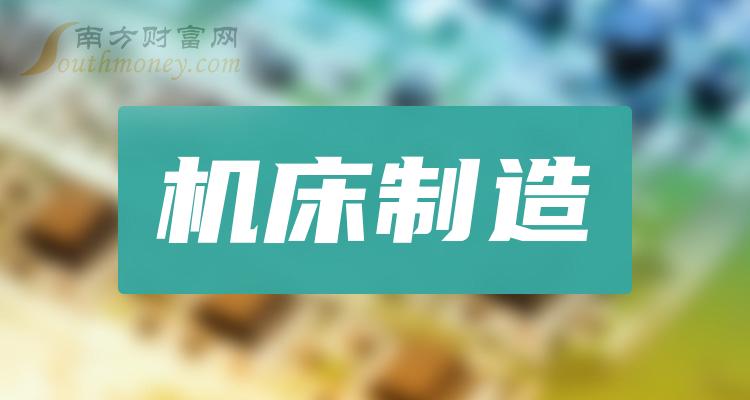 2023年机床制造概念主要利好上市公司梳理和汇总（12月20日）