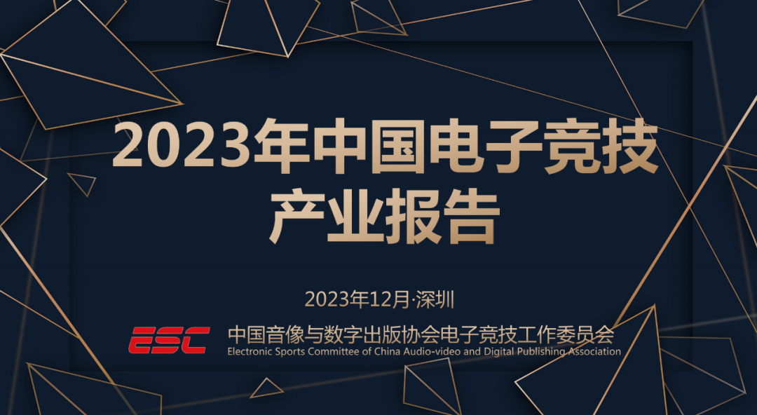 《2023中国电竞产业报告》：收入263.5亿、上海北京杭州位列办赛前三