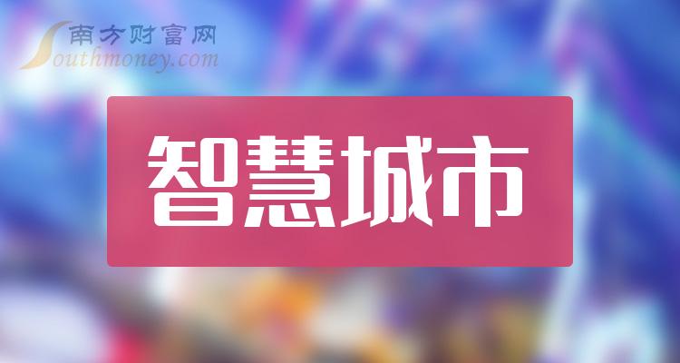 智慧城市股票概念，上市公司名单了解一下！（2023/12/22）