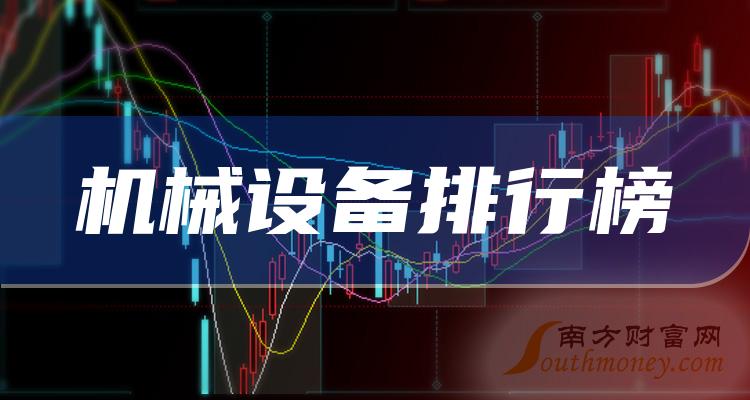 >机械设备相关公司十强：第三季度上市公司毛利率排行榜