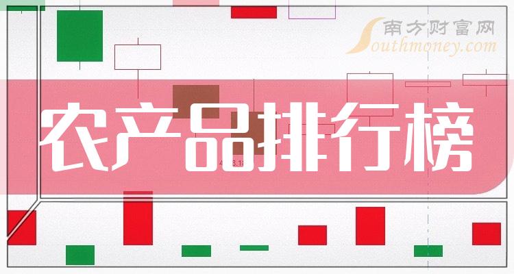 盘点农产品概念股主力净流入TOP20排行榜（12月22日）