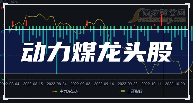 动力煤龙头股票一览,A股动力煤3大龙头近日情势（12/22）