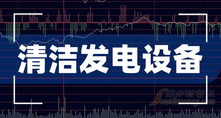 清洁发电设备股票2023年名单一览（12月24日）