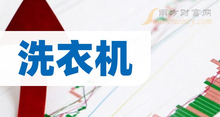 洗衣机板块概念股，相关公司名单大盘点！（2023/12/25）