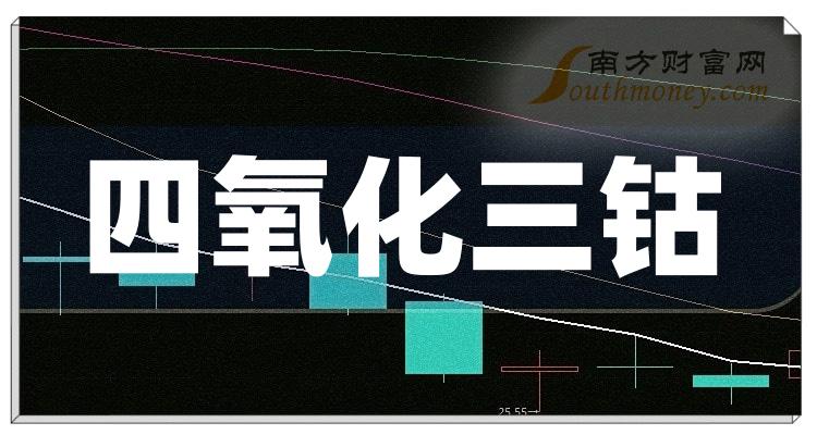 >2023年四氧化三钴概念相关股票，这些公司你要知道！（12月28日）