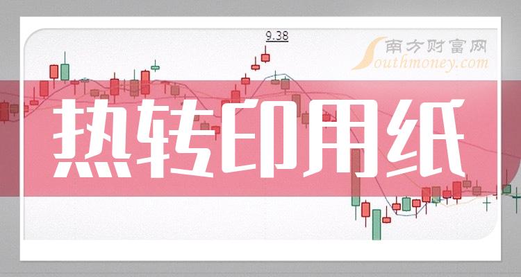 哪些是“热转印用纸”板块股票，名单大梳理！（2023/12/28）