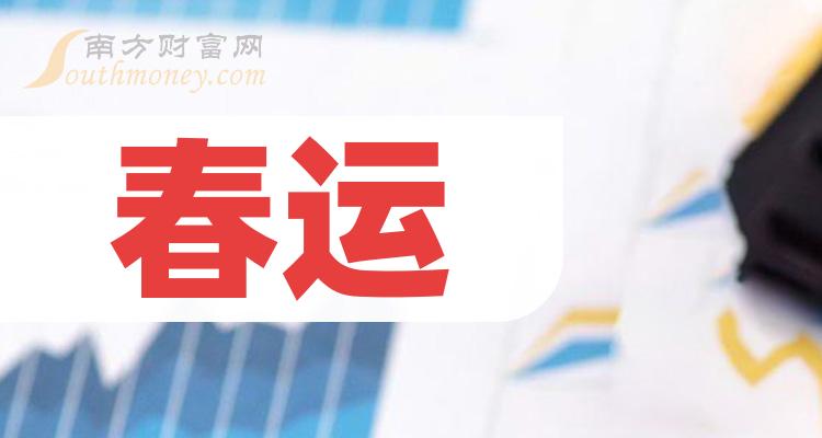 2023年春运概念股名单，都在这了！（12月29日）