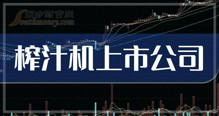 >2023第三季度榜单：榨汁机上市公司每股收益排行榜，谁上榜了？