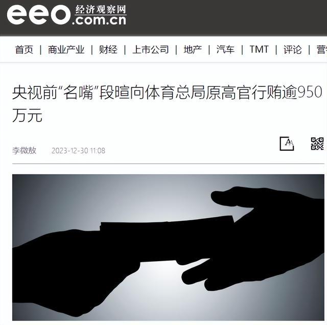 小项巨贪 昔日央视裤衩名嘴涉案折射冷门项目生存困境