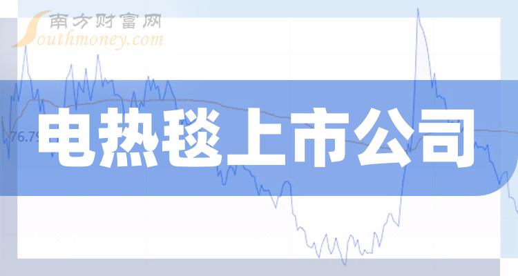 >2023第三季度：电热毯上市公司营收排行榜（排名前十的股票盘点）