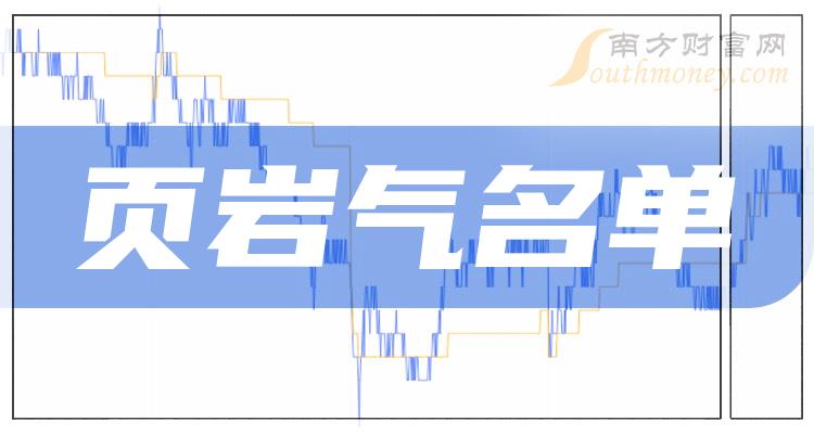 >页岩气上市公司排行榜：2024年1月2日市盈率前10名单