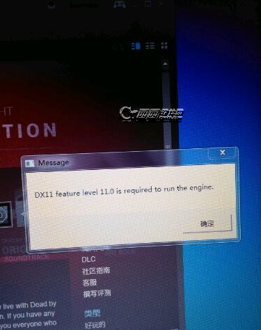 黎明杀机进不去游戏出现DX11feature解决办法
