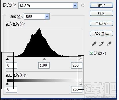 ps教程！ps色阶功能讲解教程