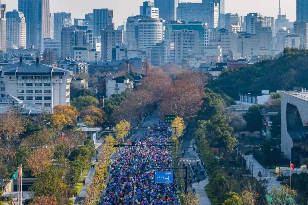 跑过风景跑过你！展慈·大丰·2023杭州马拉松激情开跑！